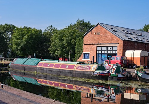 Photo 6x4 narrow boat - 6x4, narrow-boat
