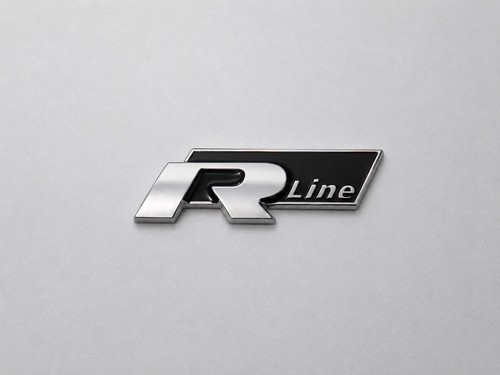 Line badge rear - r-line,