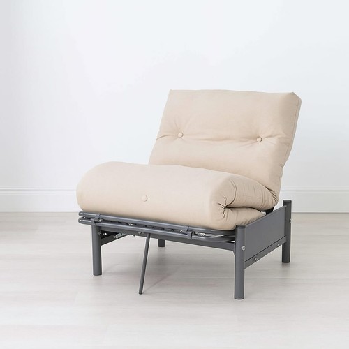 Single metal futon sofa bed - metal,