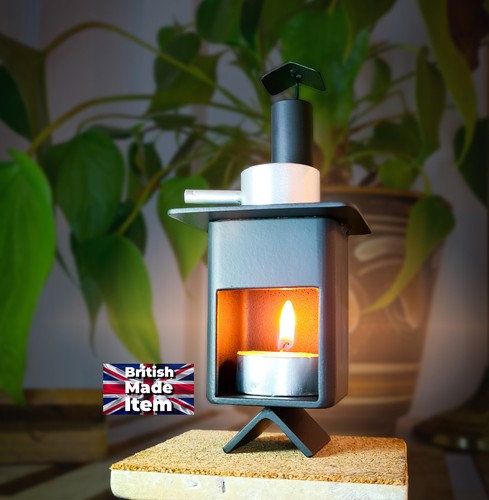 Woodstove style tea - woodstove, light
