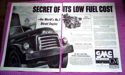1950 gmc diesel truck - 1950,