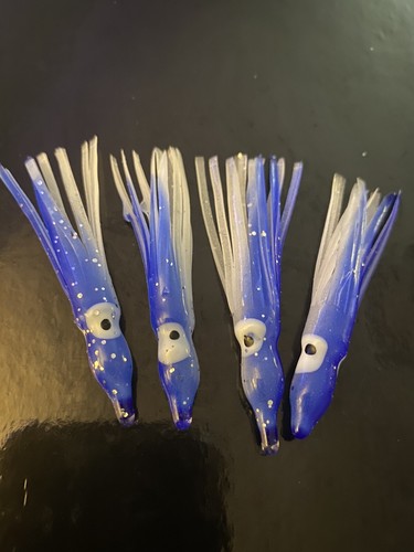 Soft skirted squid lures - soft,