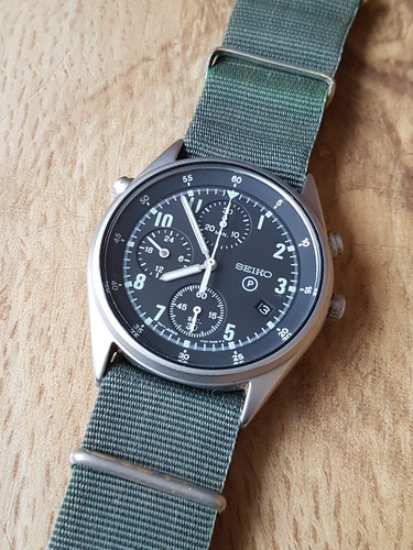 Seiko military raf - military, quartz