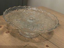 Vintage Retro Pressed Clear