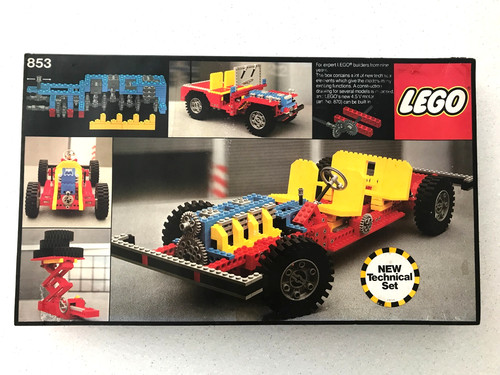 Lego technic 853 auto - 853, chassis