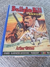 Buffalo Bill Annual H/B Collectable Cowboy Western Book 1949