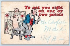 1906 Man Trap Nails On Chair