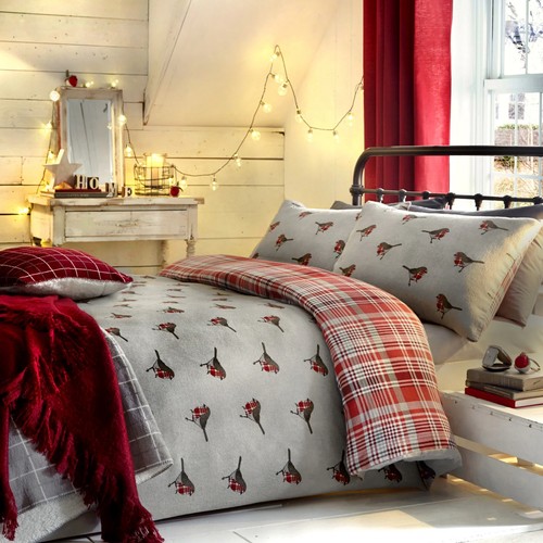 Robin brushed cotton duvet - cotton,