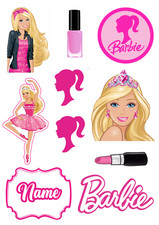 Edible Personalised Barbie