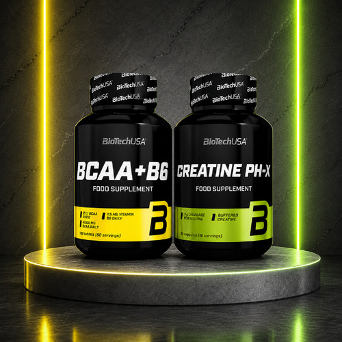 Bcaa vit creatine - +, b6