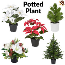 IKEA Artificial Potted Plant Decorative In Outdoor Christmas Tree Home Decor