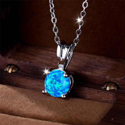 925 sterling silver blue opal - 925,
