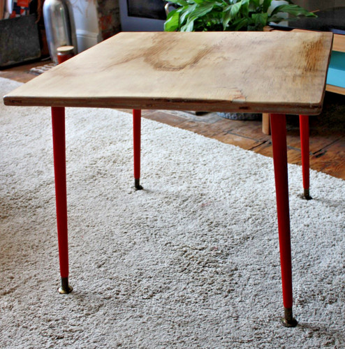 Distressed plywood coffee - distressed,