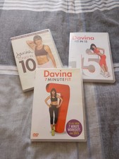 Davina McCall Workout DVDS x 3