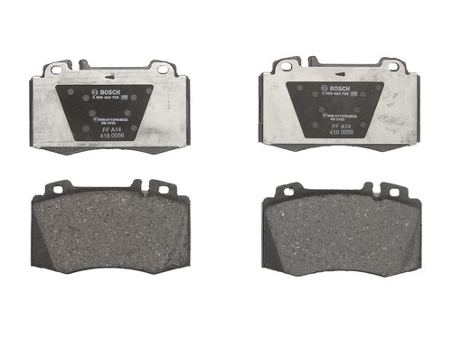 Brake pads set front - pads, right