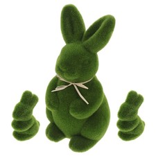  3 Pcs Bunny Ornament Easter
