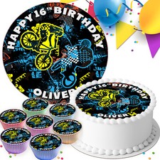 BMX BIKE BIRTHDAY PERSONALISED