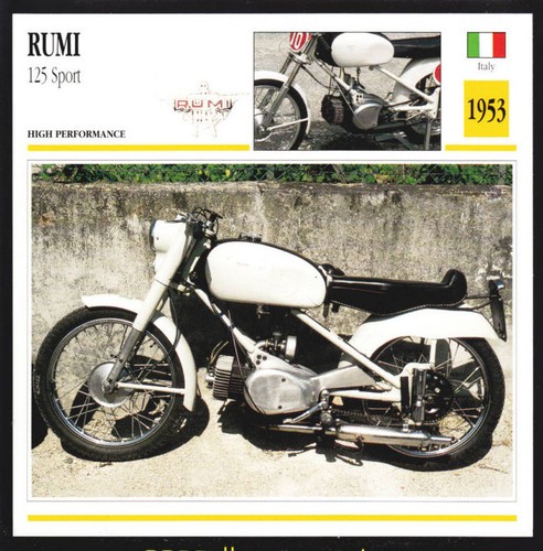 1953 moto rumi - 1953, 125cc