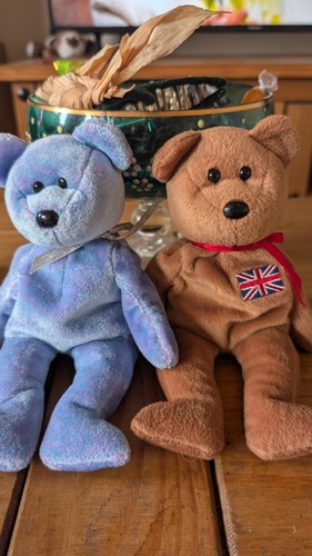Beanie baby pair clubby and - ty,
