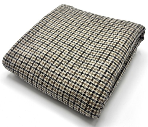 Gun club check wool fabric - gun,