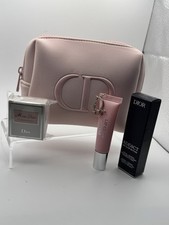 Dior Pink Make Up Bag Gift Set