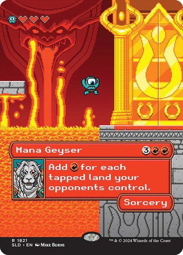 Mana geyser secret lair nm - geyser, ~