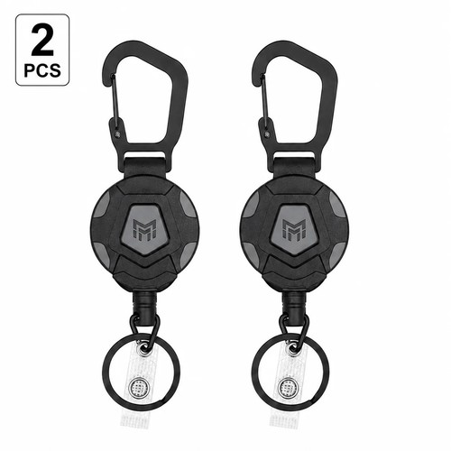 Retractable keyring pack - retractable,