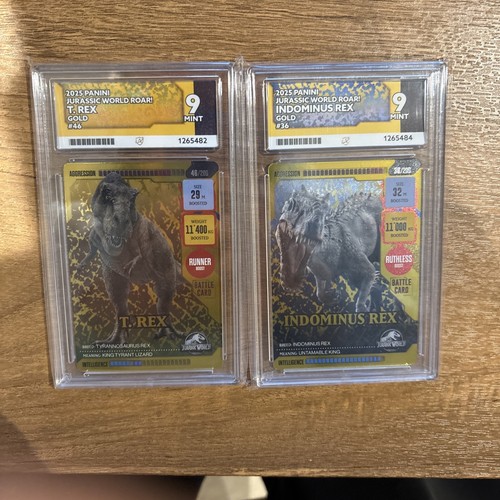 Panini 2025 jurassic - jurassic, world