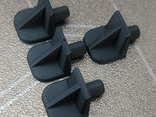 Replacement shelf support - shelf, pegs