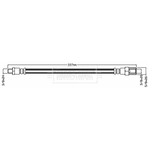 Borg beck brake hydraulic - beck,