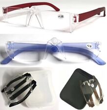 Foldable Slim Rimless Clear