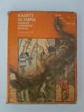 Opel Kadett Olympia AutoBook Manual 1967 to 1973 Coupe Rallye Cara Van
