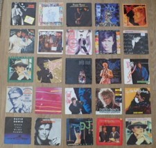 DAVID BOWIE 7" SINGLES Original Vinyl Records 45rpm Chart Hits Ziggy Stardust