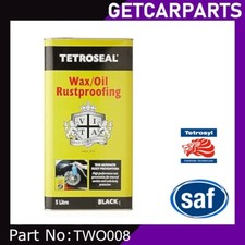 Tetroseal Wax Oil Black 5L