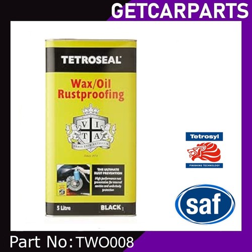 Tetroseal wax oil black - tetroseal,