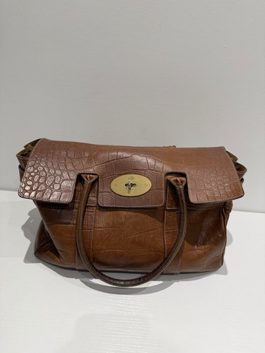Mulberry bayswater oak croc - oak,