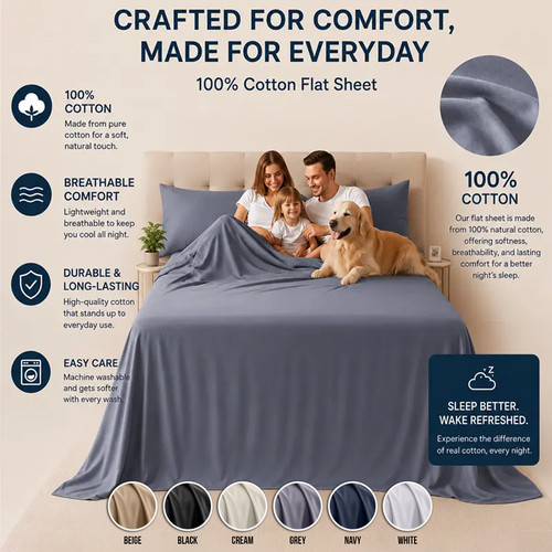 Egyptian cotton 400tc bed - cotton,