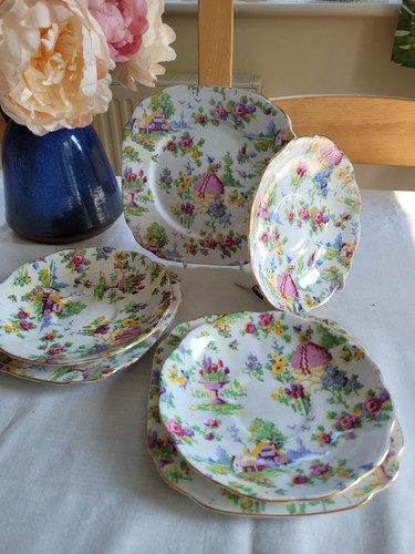 Vintage lady gay - vintage, x3