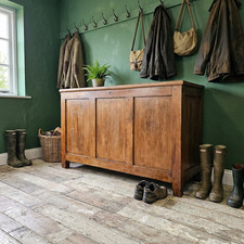 Large Antique Pine Storage