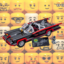 Lego The Classic TV Series Batmobile | 76328 | Complete