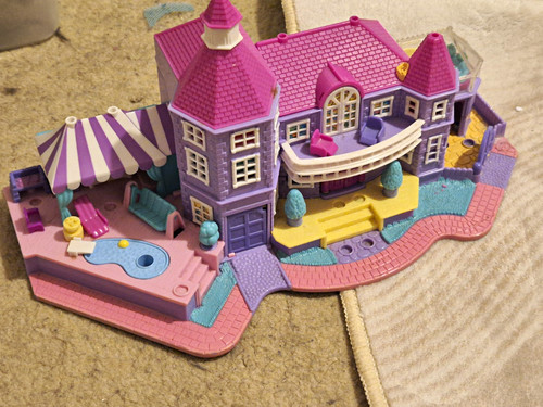 Purple pink plastic - &, doll
