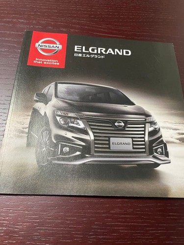 Nissan elgrand catalog april - catalog,