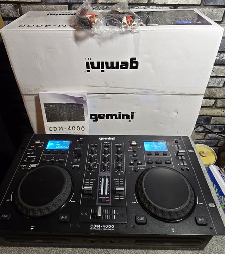 Gemini cdm 4000 dual usb - cdm-4000,