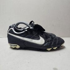 RARE Nike Tiempo Legend Mystic 1 MG  Black/White  Football/soccer boots UK9 EU44