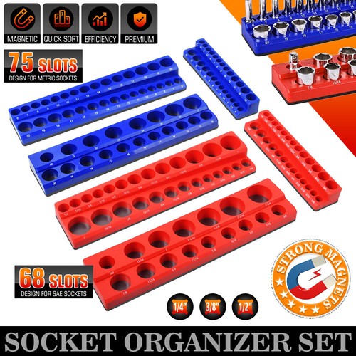 6pcs magnetic socket - magnetic, organizer