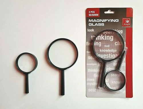 90mm 60mm magnifying glass - or,