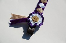 Velvet Covered Browband with