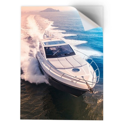 Vinyl sticker yacht - 1,