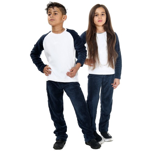 Girls boys navay pyjamas soft - boys,