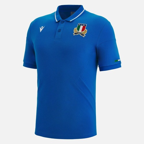 Macron italy rugby poly cotton - italy, poly-cotton